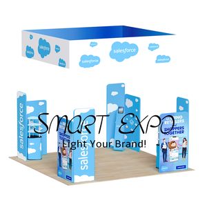 Event Expo Interactive 20FT Trade Show Booth Display Kit Exhibition Equipment Supply