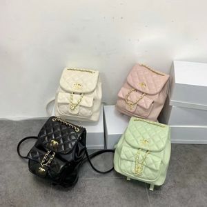 Chanei Designer Drawstring Backpack BookBag String Bags WorkbackPack本革調整可能なショルダーストラップ旅行バックパックスクールバッグハンドバッグ21x23.5x12cm