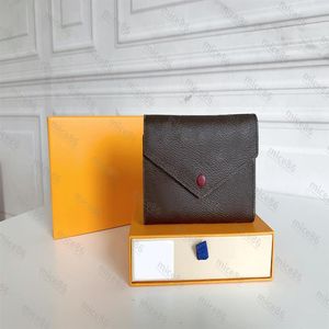 高品質の本物の革の財布ホルダーLuxurysデザイナーウォレットハンドバッグカードホルダー女性男性コインブラックラムシンM332D