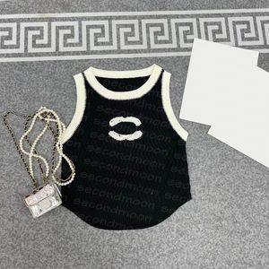 Chanells Womens Knit Stripe Mesh Breathable Comfortable Home Women Vest Luxury Brand Chanells Tank Top Designer Womens Clothes Fashion Render 299