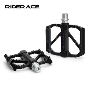 Pedały rowerowe Ultralight Rower Pedals Du łożyska aluminium aluminium MTB Mountain Bike Anti-Slip Cycling Flat Pedal Ultra-Light BMX Akcesoria 0208