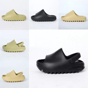 2023 Slipper Bone Slides Infant New Born Baby Shoes Resin Slip On Soot Boys Girls Children Sandals With Box Size
