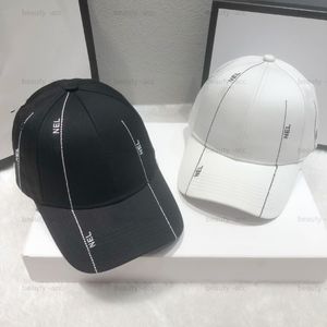 Sqtc Casquette Роскошная дизайнерская кепка для женщин Мужская бейсбольная шляпа-ведро Летние шапки с вышивкой букв Snapbacks Мяч Теннис Спорт