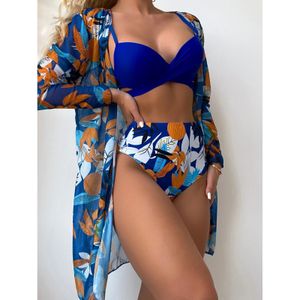 Damen Bademode 2023 Bikini Strandrock Tuniken zum Vertuschen Badeanzug Frauen Rüschen Biquini Badeanzug Sommerkleidung Schwimmen 230208