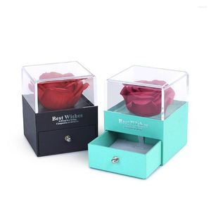 Подарочная упаковка Rose Box Infinity Eternal в наборе ювелирных изделий для подталкивания на День матери или годовщину