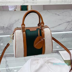 Evening Bags Vintage Handbag Shoulder Bag Women Tote Cross Body Bags Letter Red Green Weave Stripe 1651651