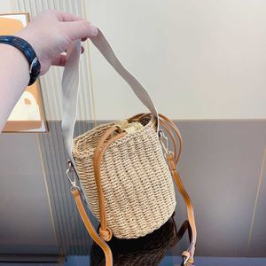 Strandp￥sar broderi mobila totes raffia halm v￤vd v￤ska axel crossbody mini handv￤skor lady pl￥nbok pl￥nb￶cker f￶r helgdagar 230208