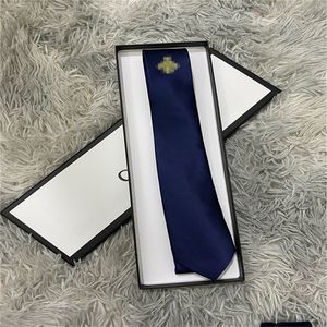 2023 Fashion Mens Ties 100% jedwabny krawat Jacquard klasyczny ręcznie robiony krawat dla mężczyzn ślubny i biznesowy krawat z pudełkiem 666