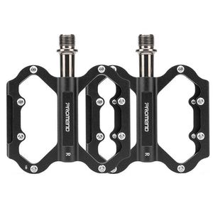 Cykelpedaler Promend Bicycle Pedal Non-Slip Aluminium Eloy 3 Bearing Ultralight Pedal Mountain Road Bike Cycling Accessories 3 Colors 0208