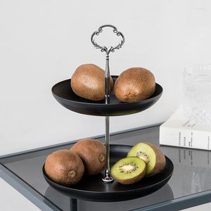 Plates Fruit Plate European-Style High-End Dried Tray Coffee Table Storage Ornament Decoration Creative Modern Living Room