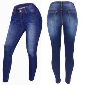 Jeans New Jeans Baixa cintura sexy Fomem cal￧a l￡pis Jeans Y9015