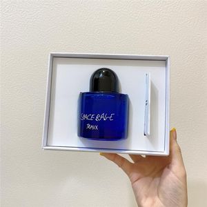 Marke 100 ml Travx Space Rage Parfüm Eau De Parfum Männer Frauen Parfüm Duft Dauerhaftes EDP duftendes blaues Kölnischwasserspray