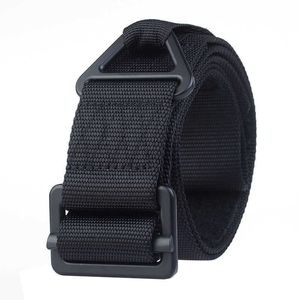 Belts Trend New Tactics Nylon belt high quality Nylon weaving Men belt Outdoor sport casual wild Multifunction belt G230207