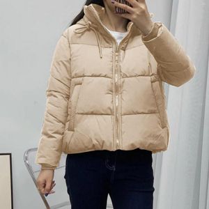 Women's Trench Coats Jackets Down Ladies Oversize Zipper Women Winter Bubble Padded For 3xl