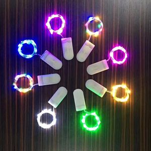 30 LED 9.8ft Copper Wire String Battery Batteri Appript Fj￤rrt￤ta Fairy Strings Ljus f￶r inomhus utomhus Hem br￶llopsfestdekorationer oemled