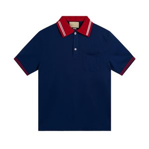 Neue Herrenmode Poloshirt Luxus italienische Männer 2023 Designer Kleidung Kurzarm Mode Männer Sommer T-Shirt europäische Größe