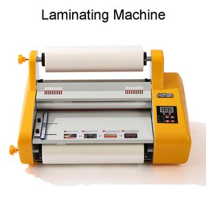 Macchina per laminazione da tavolo Qihang top FM3520 Laminatrice calda fredda Formato A3 Macchina per laminazione di foto