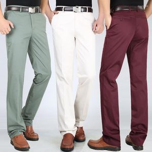 Terno masculino Terno calças calças de negócios do Men Slacks