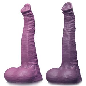 Sex Toys Massager En ny typ av flytande silikon heteromorf penis elefant näsa falsk anal plug man och kvinnlig vuxen vestibulär onani leksak