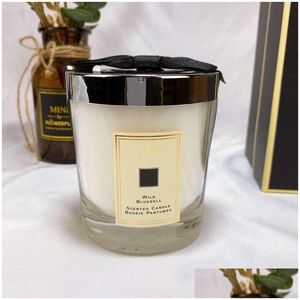 Solid Perfume 200G Fragrance Candle Jo Malone Per For Men Wild Bluebell Sea Salt English Pear Lime Basil Oud Bergamot Drop Delivery Dhqg5