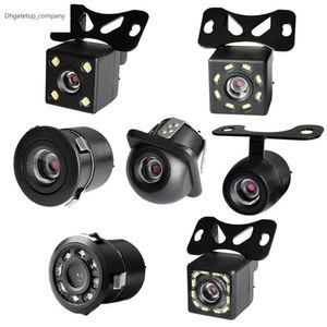 New Car Rear View Camera 4LED Night Vision Retromarcia Monitor di parcheggio automatico CCD IP68 Impermeabile 170 gradi Immagine ad alta definizione