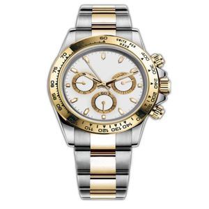 Luxus-Herrenuhr aus Gold, 40 mm, Datum, Herren-Designer, Biue, Saphir, Regenbogen, erste Armbanduhr überhaupt aus Gold, jason007, Buci, eleganter und Designer-Stahlgürtel, wasserdicht