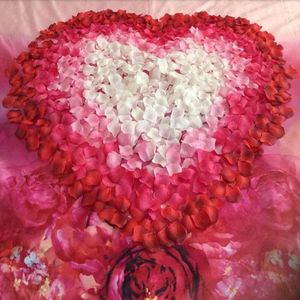 Dekorative Blumen, 1000 Stück, bunt, Liebe, romantisch, warm, Rose, künstliche Blütenblätter, Hochzeit, Party, Blumenbevorzugungen, Dekor