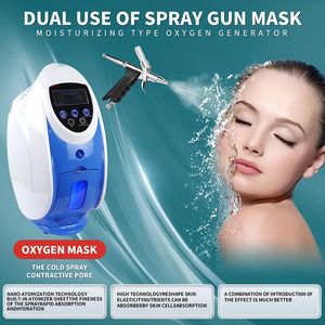 Mikrodermabrasion Korea Sauerstoff Jet Peel Gesichtstherapie Gesichtsmaske Maschine Derma Anion Generato Jett Hautaufhellungsausrüstung