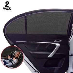 2 stücke Universal Auto Vorhänge Auto Fenster Mesh Bildschirme Sonnenschutz Vorhänge Sonne Seite Schatten Heckscheibe Abdeckung UV Schutz Visier schild