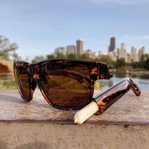 Hot Sunglasses Weeds Pipe Tobacco Storage Other Smoking Accessories Cigarette Paper Hidden Storage Tube Multi purpose Glasses Horn Tube Cigarette Cases