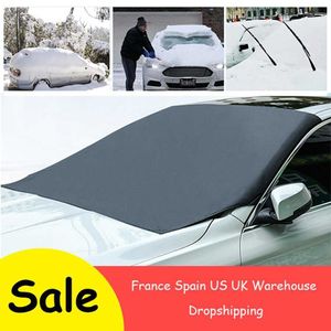 HOT!Automobile Magnetic Sunshade Cover Car Windshield Snow Sun Shade Waterproof Protector Cover Car Front Windscreen Cover