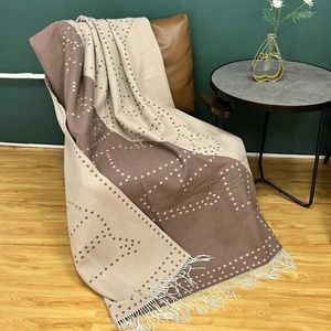 Camel Dot Blankets H Thick Home Sofa Good Quailty CUSHION Blanket 160&210cm TOP Selling Big Size Wool lot colors