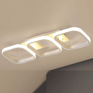 الأضواء الحديثة LED الثريا الإضاءة الداخلية قلادة مصباح السقف الحد الأدنى من توفير الطاقة جولة مربعة لغرفة المعيشة غرفة نوم 0209