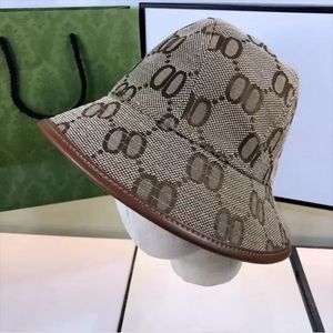 Tasarımcı kova şapka erkek ve kadın şapkaları moda klasik stil mektup baskı tasarımı açık güneşlik hediye sosyal toplama uygulanabilir vermek