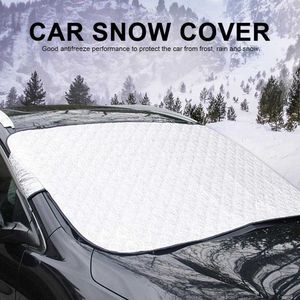 Kış araba kar örtüsü araba ön cam güneşlik açık su geçirmez anti buz donu otomobil koruyucu otomobil dış kapak
