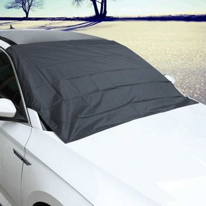 Strong Magnet Car Snow Block Cover Silver Cloth Magnetic Snow Ice Shield For Windshield Winter Car Front Window