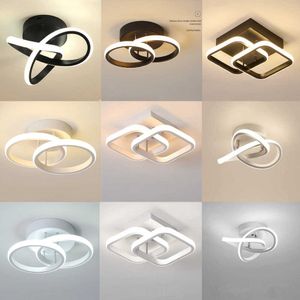 Illuminazione moderna a soffitto per corridoio a LED per la casa Illuminazione a LED montata su superficie per camera da letto Soggiorno Corridoio Luce Luci per balcone 0209