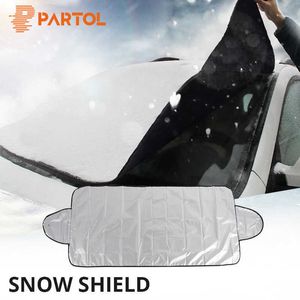 150x70 Universal Car Cover Cover Auto Sunshade Snow Ice Ochrona Ochrona Zimowe lato 190 x 120 cm tarcza przednia