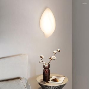 Wall Lamps Leaf Shape LED Lights For Home Living Room Bedroom Dining Decor Lustre Indoor Sconce Minimalist Luminaire