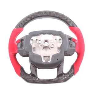 LED Smart Carbon Fiber Steering Wheel for Range Rover Discovery SVR Sport Evoque Defender