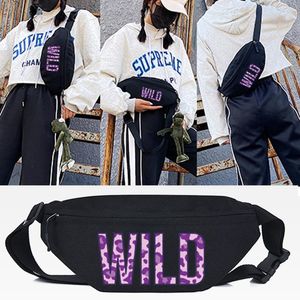 Torby w talii dzikie torba drukarska swobodny ramię unisex funkcjonalny klatka piersiowa telefon komórkowy mężczyźni i kobiety wygodne crossbody