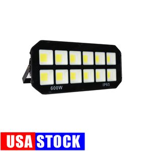 Super Bright 200W 400W 600W LED LEDLIGHT UTLIGHTLIGHT LAMPLAMA Vattentäta tunnel Ljuslampor 85-265Volt 6500K Cold White Crestech168