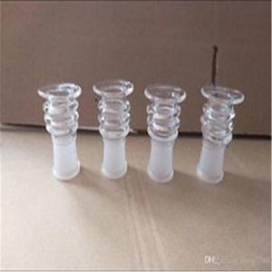 Threaded adapter Glass Smoking Pipes colorful mini multi-colors Hand Pipes Best Spoon glass Pipes