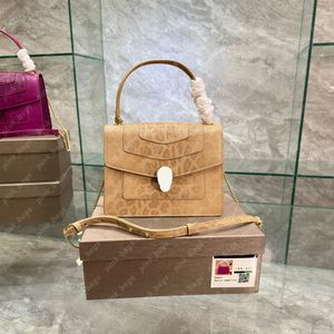 Designer-Umhängetasche, Schlangenleder, Damen-Luxus-Designer-Handtasche, Serpentine-Damen-Schlangenhandtaschen, Geldbörsen, Geldbörse, Umhängetasche, Pochette, Tragetaschen