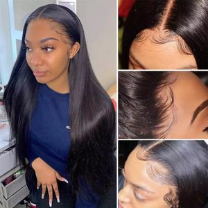 13x4 Straight Lace Front Wig 13x6 Hd Transparent Brazilian Human Hair Wigs For Black Women Lace Frontal Wig