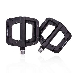 Bike Pedals MTB Bike Pedals Non-Slip Mountain Bike Pedals Platform Bicycle Flat Pedals Standard 9/16" spindle fits for most mountain bikes 0208