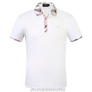 Modedesigner Men Polo Shirt Berrys Kort ärm T-shirt Original Single Lapel Jacket Sportwear Jogging Suit No.SS