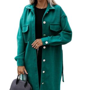 Giacche da donna 2023 Style -Selling Ladies Autunno e inverno Colore in pizzo a maniche lunghe a maniche lunghe