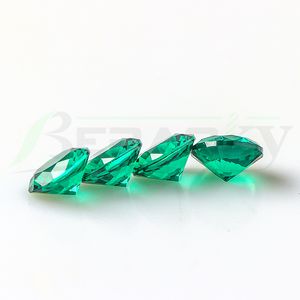 Beracky Accessories 6mm 10mm Green Emerald Smoking Terp Pearls Round Diamond Insert For Quartz Banger Nails Glass Water Bongs Dab Rigs Pipes