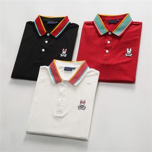 2023Designer Fashion Top Business Clothing Polo Hugo Logo broderad krage detaljer Kort ￤rm Polo Shirt Men's Multi-Color Multi-Colors Tee